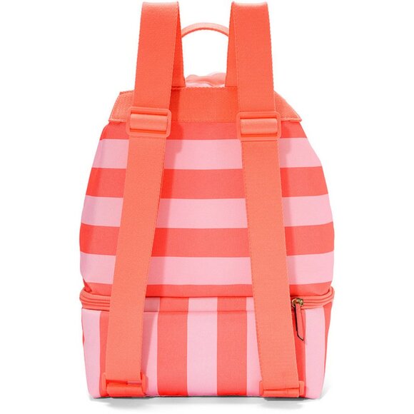Victoria’s Secret Pink and Red Stripe Drawstring Cooler Backpack New With Tags - Picture 5 of 17